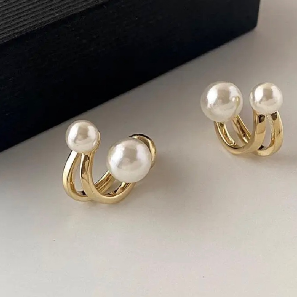 PEARL EARRINGS - Picture 4 of 4